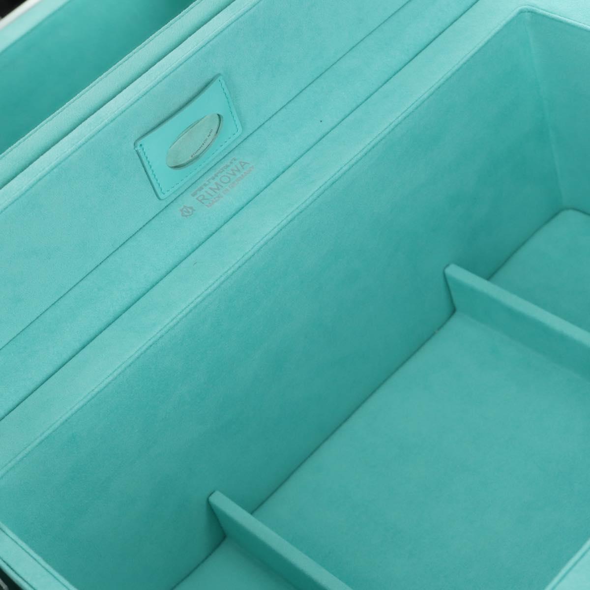 TIFFANY&Co. Rimowa Collaboration Jewelry Box metal Silver tone Auth 184639SM