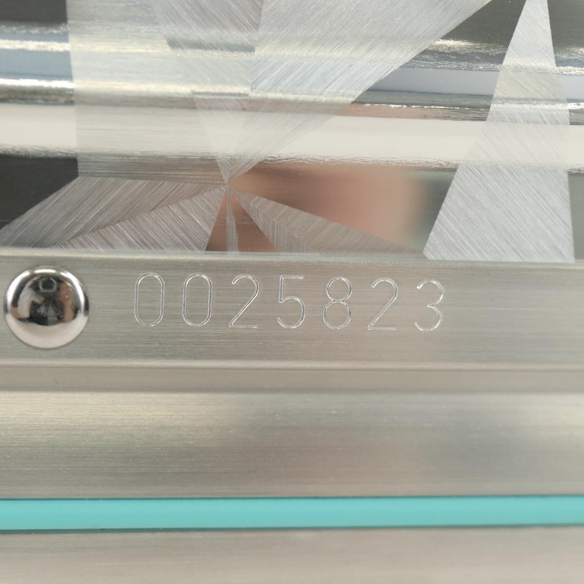 TIFFANY&Co. Rimowa Collaboration Jewelry Box metal Silver tone Auth 184639SM