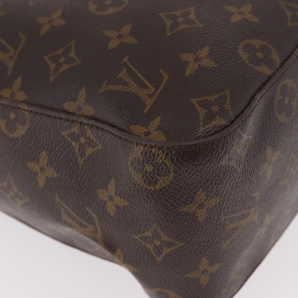 LOUIS VUITTON Monogram Looping GM Shoulder Bag M51145 LV Auth 184660