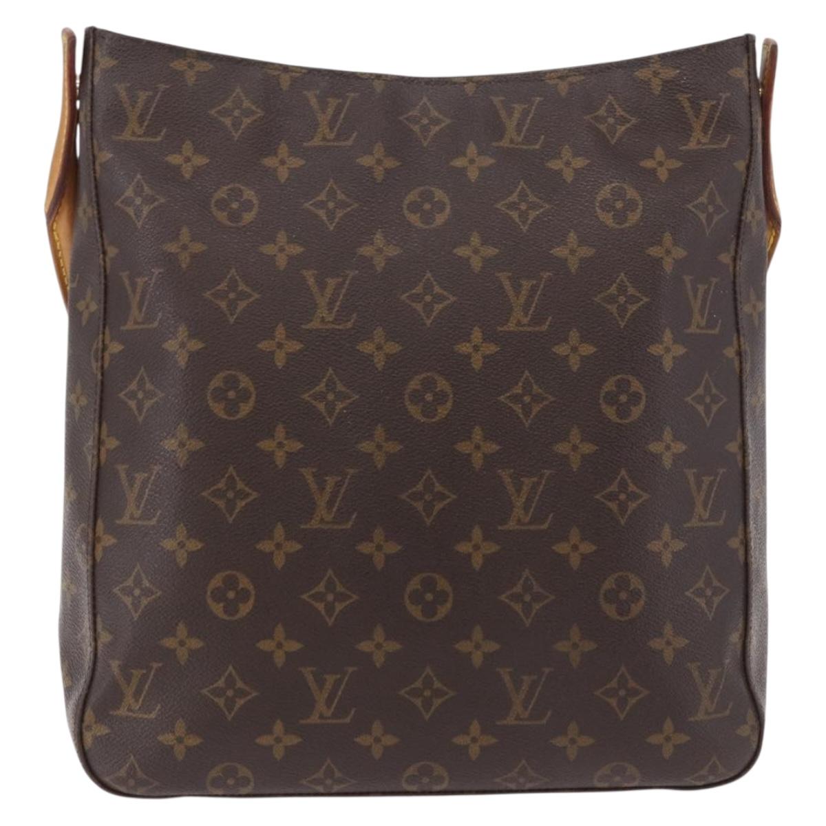 LOUIS VUITTON Monogram Looping GM Shoulder Bag M51145 LV Auth 184660