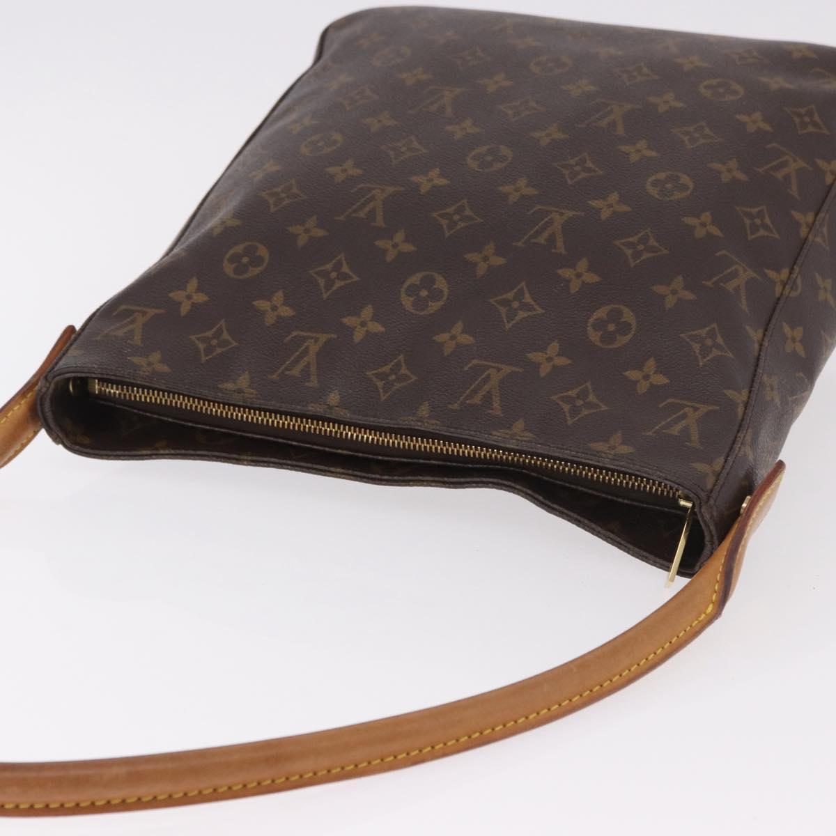 LOUIS VUITTON Monogram Looping GM Shoulder Bag M51145 LV Auth 184660