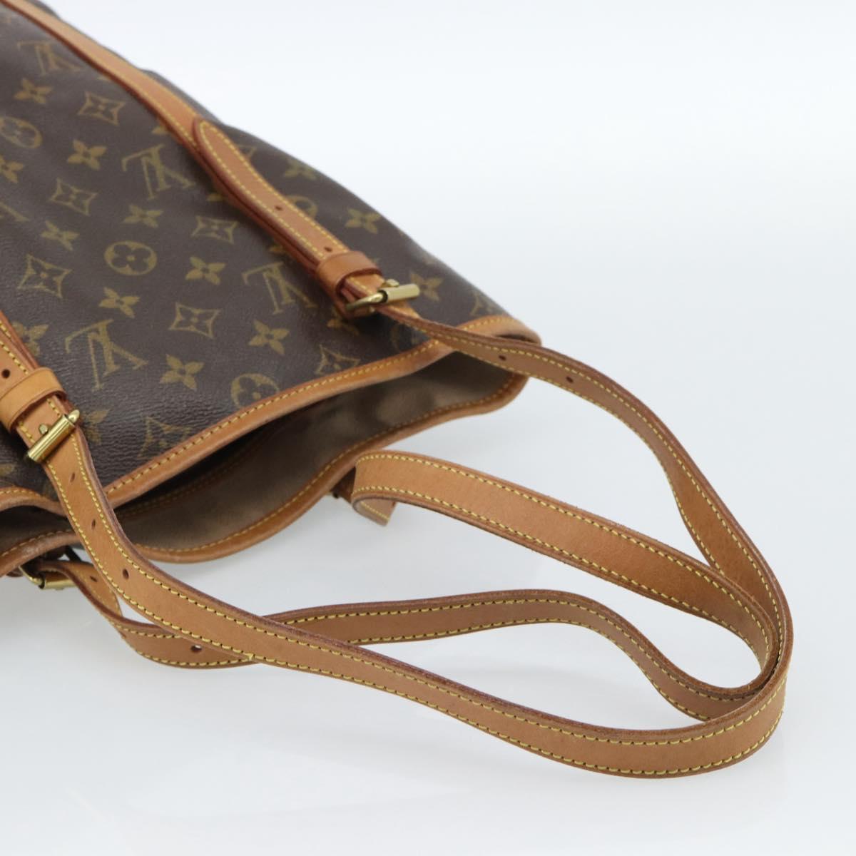 LOUIS VUITTON Monogram Bucket GM Shoulder Bag M42236 LV Auth 184662