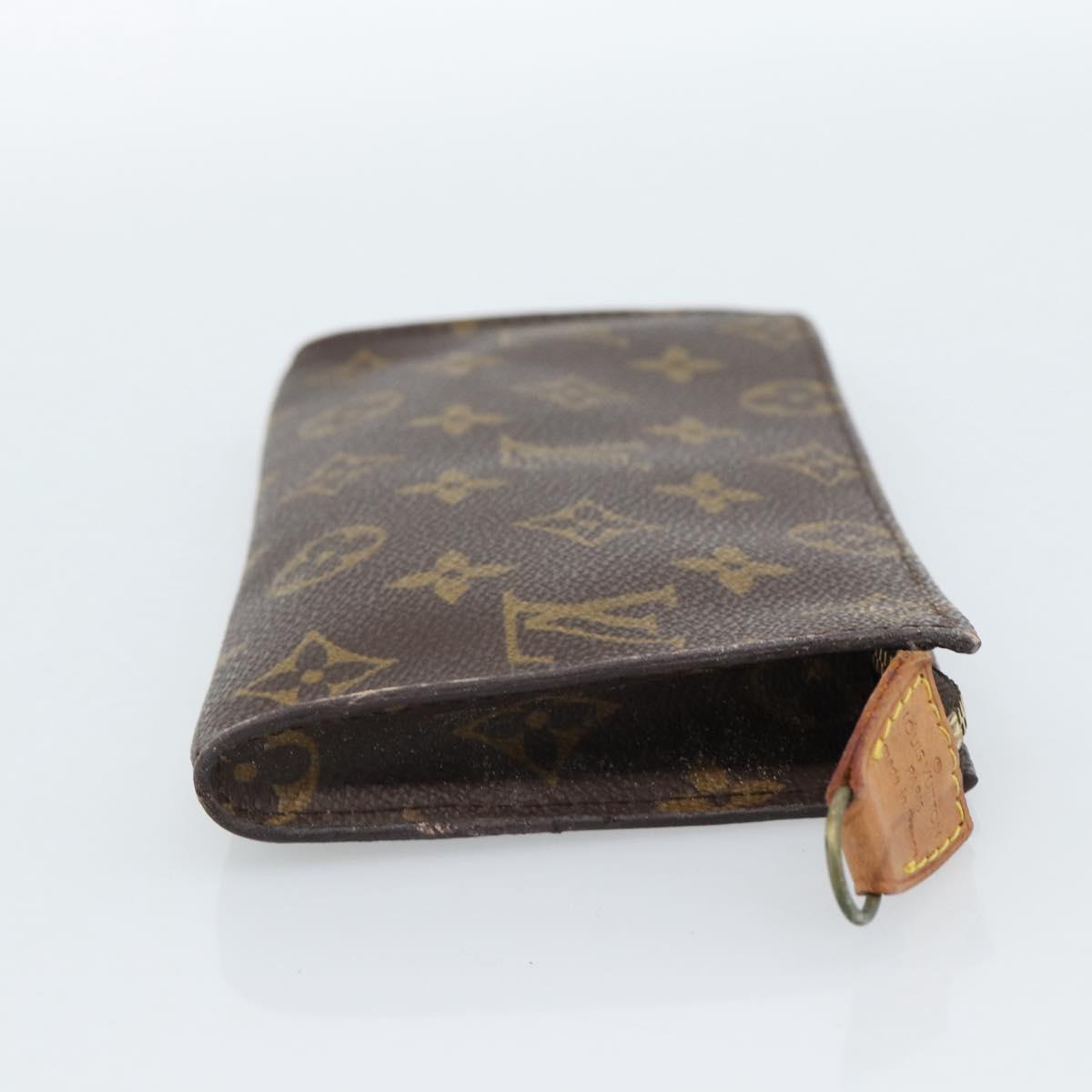 LOUIS VUITTON Monogram Bucket GM Accessory Pouch LV Auth 184663