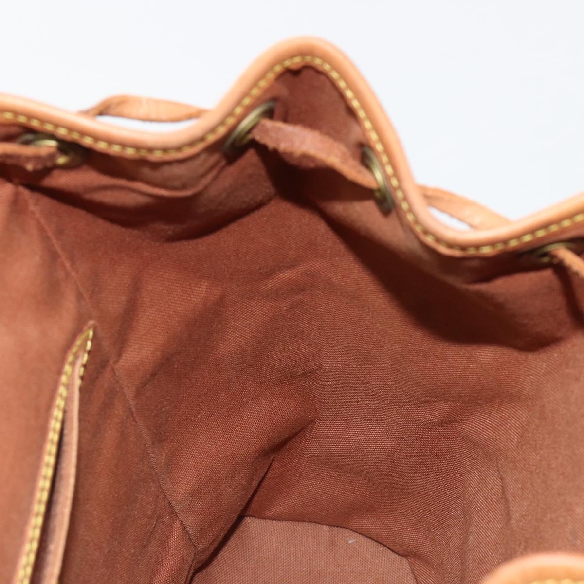 LOUIS VUITTON Monogram Montsouris MM Backpack M51136 LV Auth 184664A