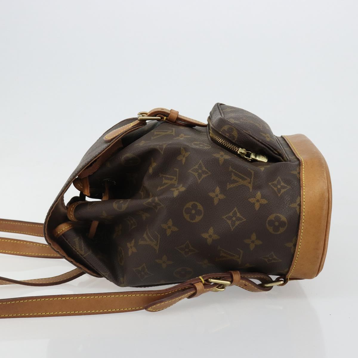LOUIS VUITTON Monogram Montsouris MM Backpack M51136 LV Auth 184664A