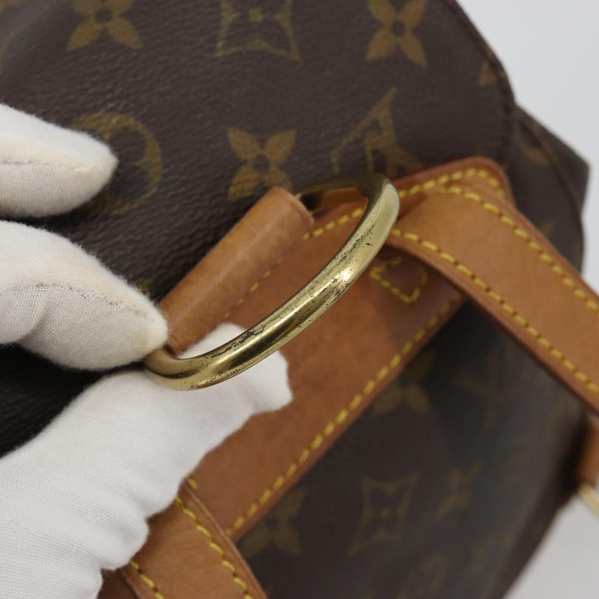 LOUIS VUITTON Monogram Montsouris MM Backpack M51136 LV Auth 184664A