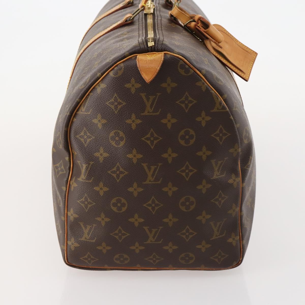 LOUIS VUITTON Monogram Keepall 50 Boston Bag M41426 LV Auth 184666A