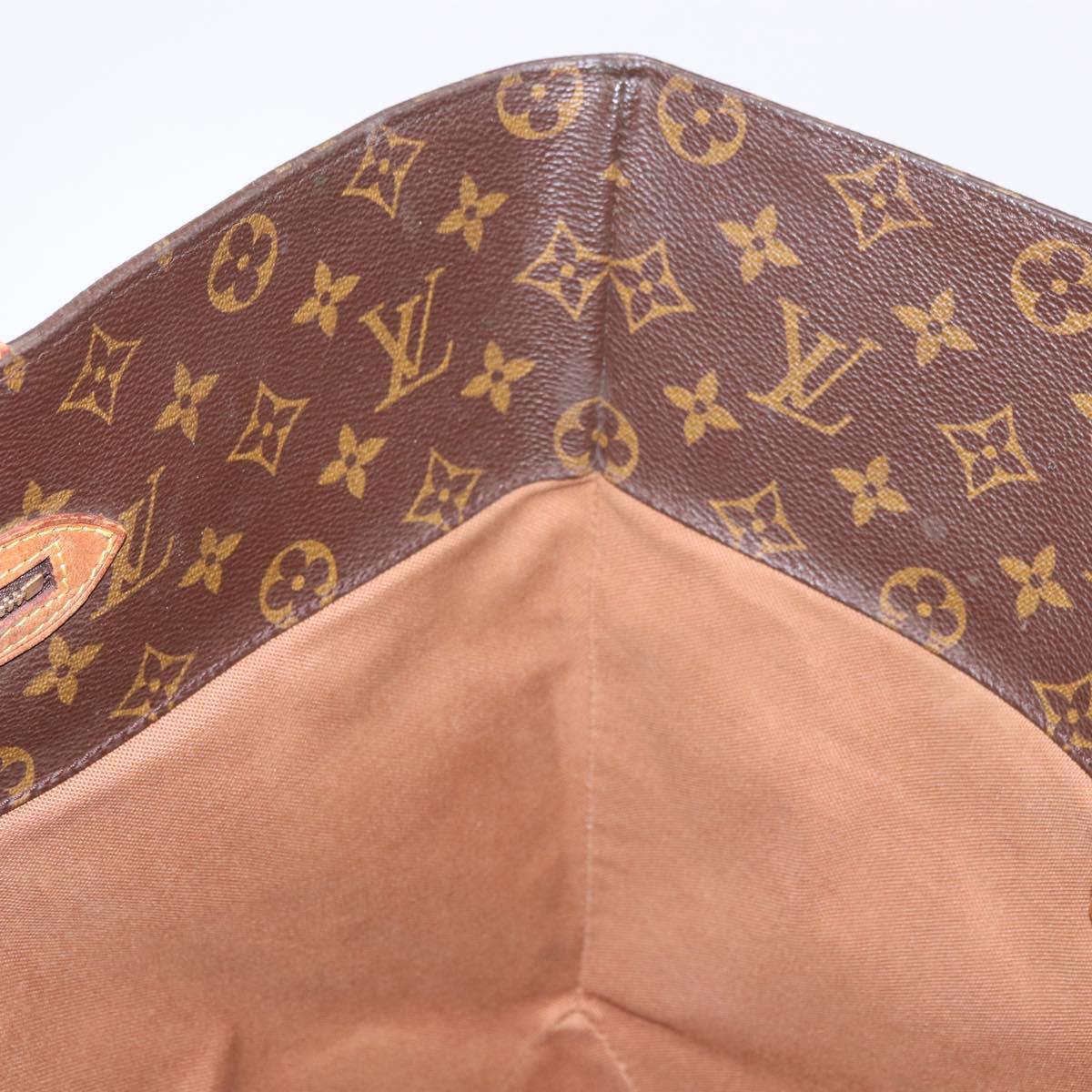 LOUIS VUITTON Monogram Sac Shopping Tote Bag M51108 LV Auth 184667