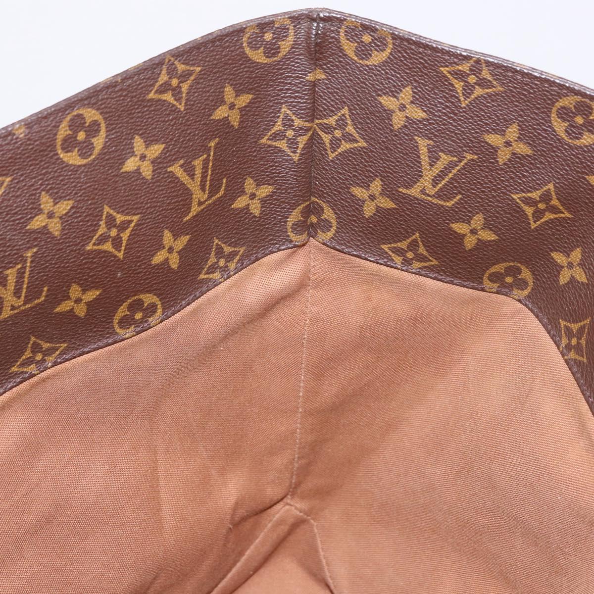 LOUIS VUITTON Monogram Sac Shopping Tote Bag M51108 LV Auth 184667
