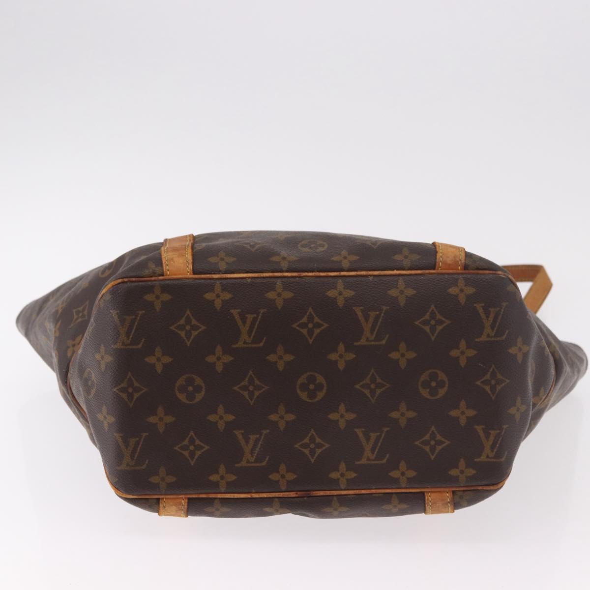 LOUIS VUITTON Monogram Sac Shopping Tote Bag M51108 LV Auth 184667