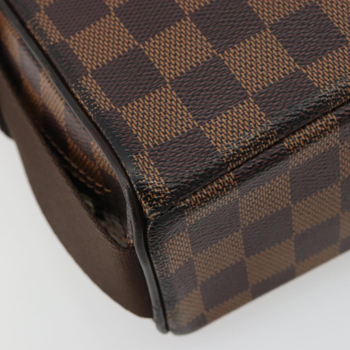 LOUIS VUITTON Damier Ebene Olaf PM Shoulder Bag N41442 LV Auth 184668