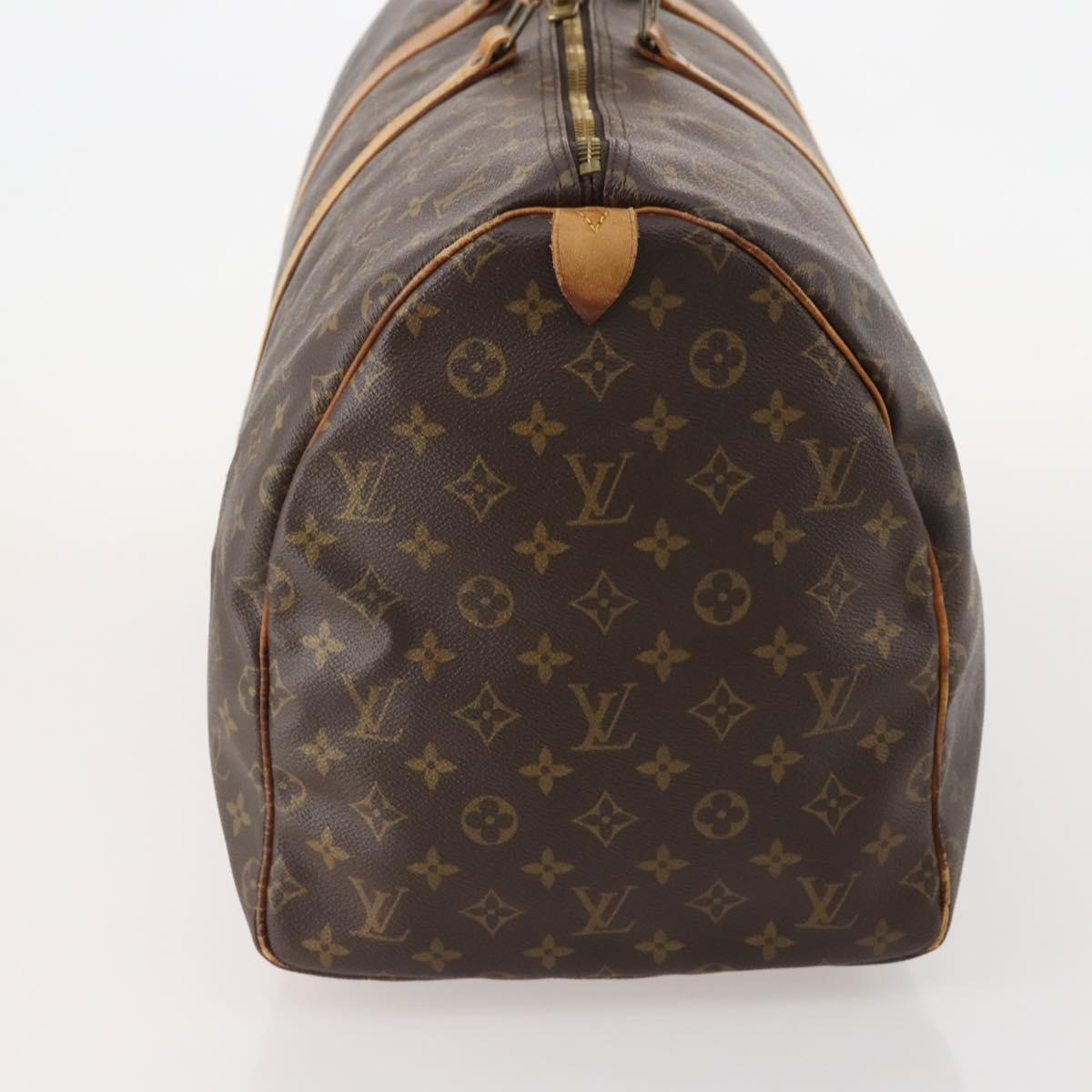 LOUIS VUITTON Monogram Keepall 50 Boston Bag M41426 LV Auth 184669