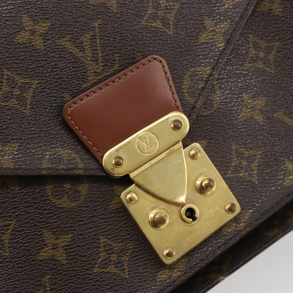 LOUIS VUITTON Monogram Monceau 26 Shoulder Bag M51187 LV Auth 184674