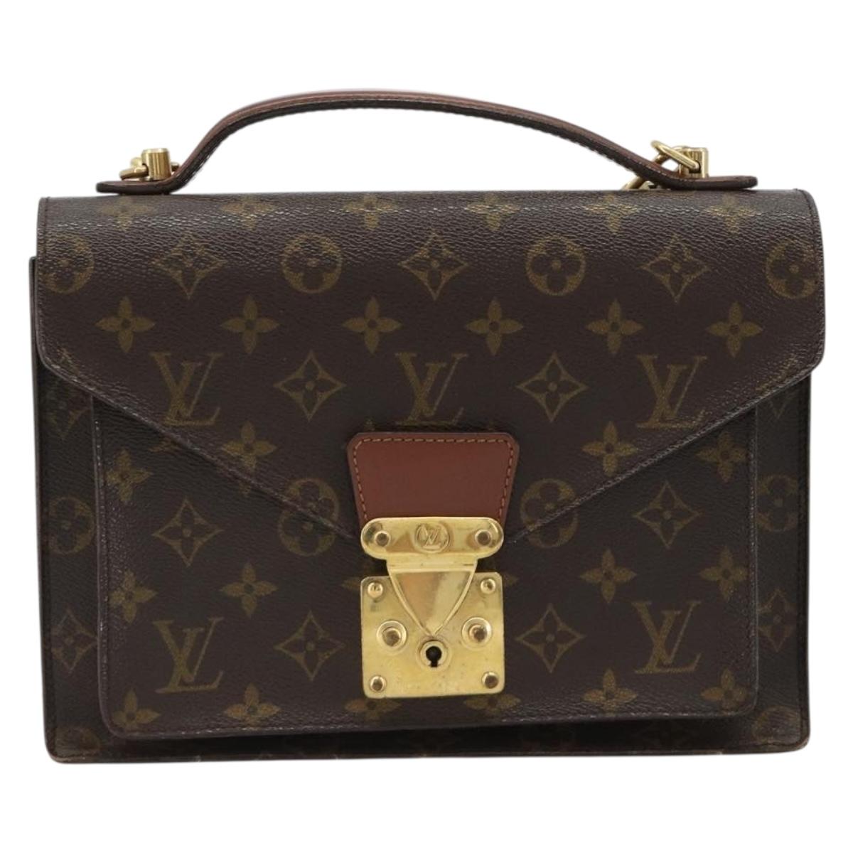 LOUIS VUITTON Monogram Monceau 26 Shoulder Bag M51187 LV Auth 184674