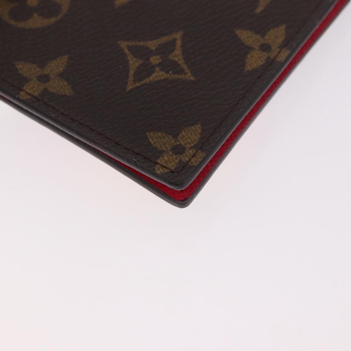 LOUIS VUITTON Monogram Couverture Passpole NM Passport Case LV Auth 184684