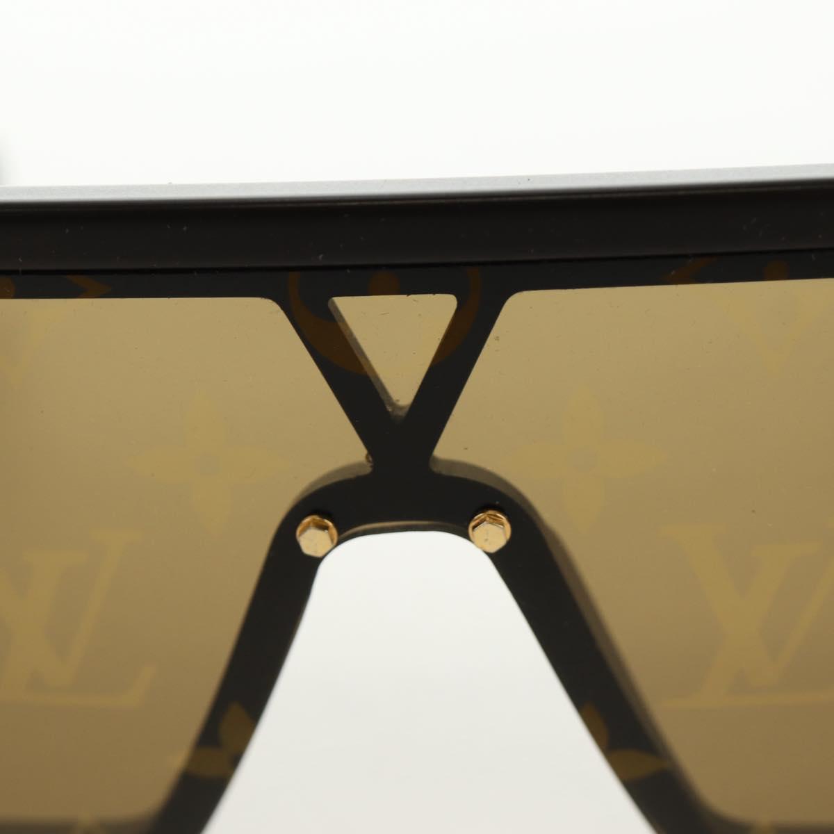 LOUIS VUITTON Sunglasses plastic Black Z1671E LV Auth 184690M