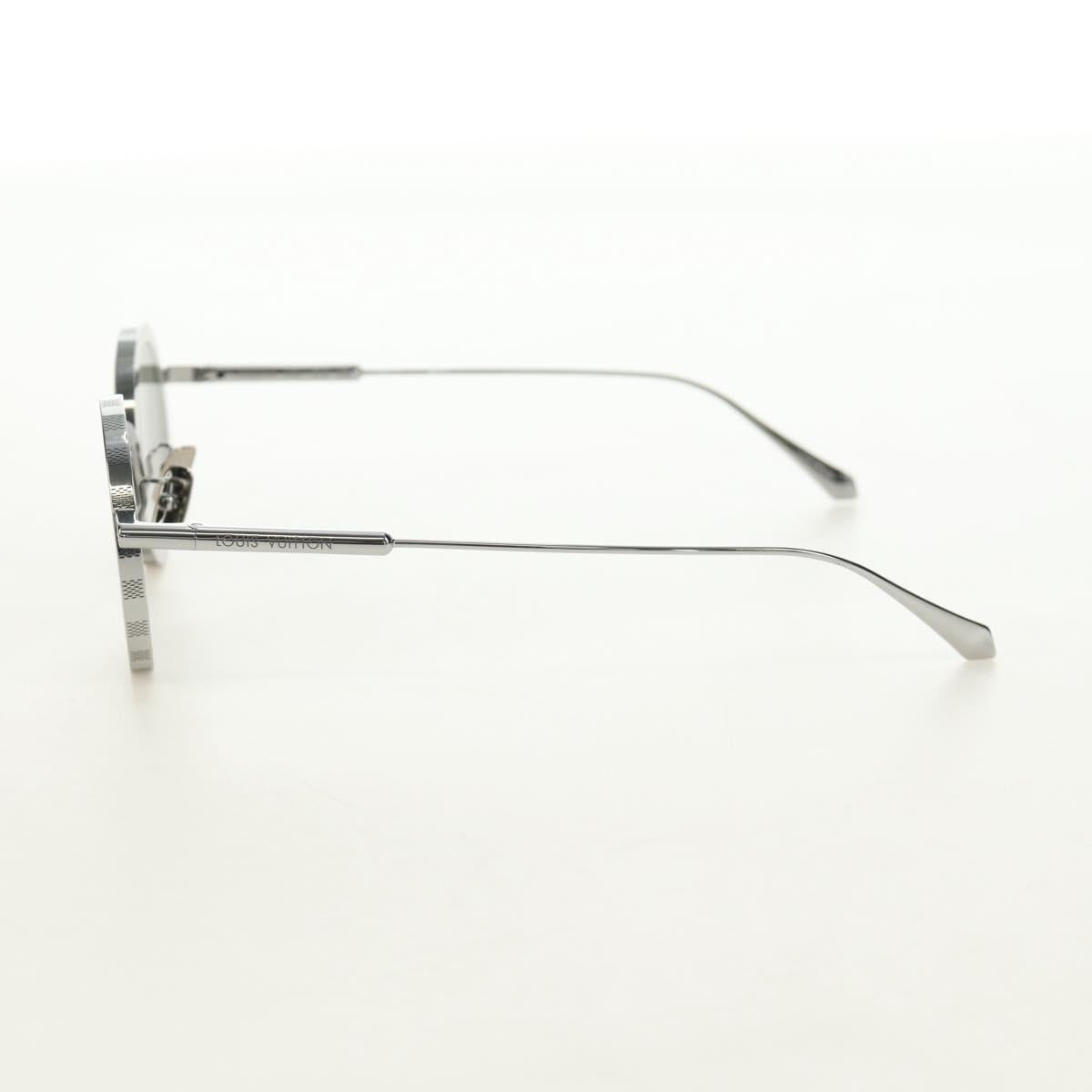 LOUIS VUITTON Supervision Metal Round Sunglasses metal Z2223U LV Auth 184695SAM