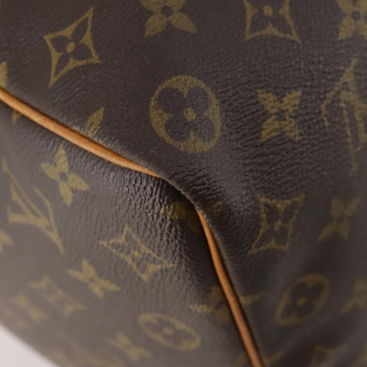 LOUIS VUITTON Monogram Keepall 50 Boston Bag M41426 LV Auth 184701A