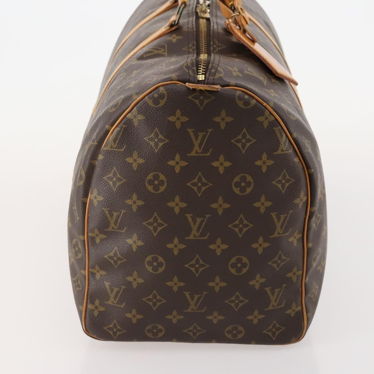 LOUIS VUITTON Monogram Keepall 50 Boston Bag M41426 LV Auth 184701A