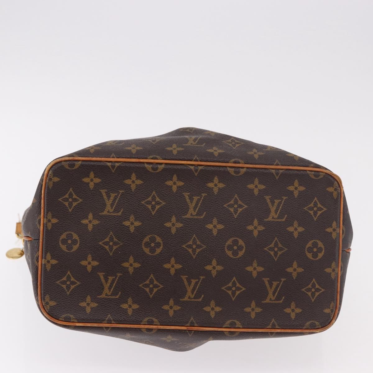 LOUIS VUITTON Monogram Palermo PM Tote Bag M40145 LV Auth 184702