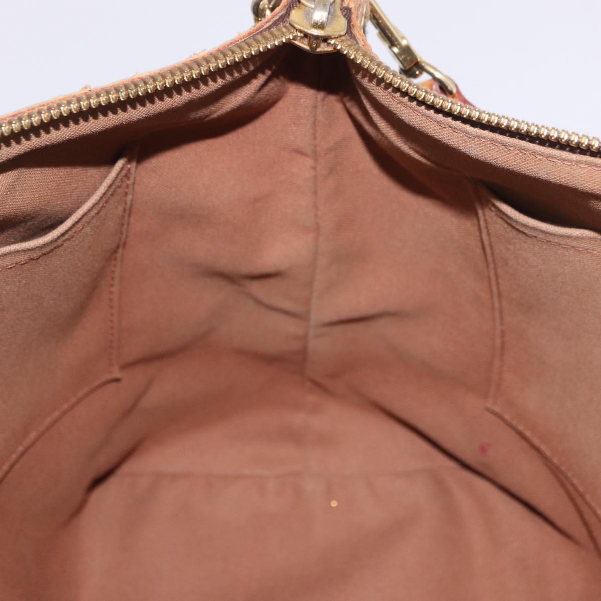 LOUIS VUITTON Monogram Palermo PM Tote Bag M40145 LV Auth 184702