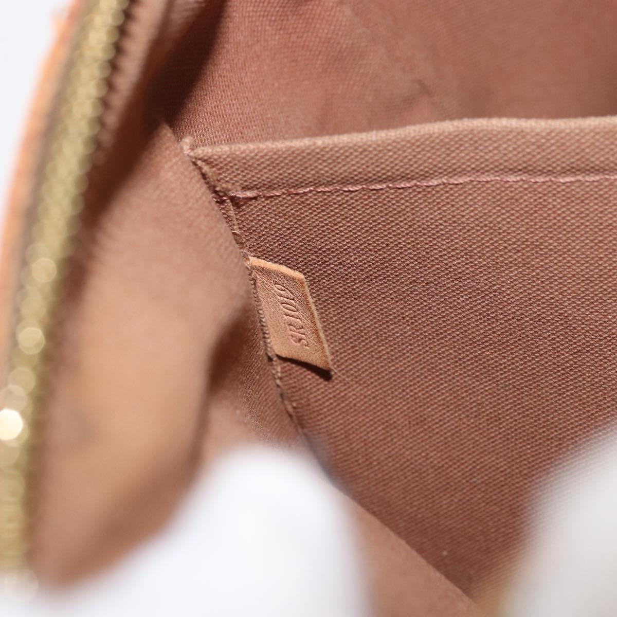 LOUIS VUITTON Monogram Palermo PM Tote Bag M40145 LV Auth 184702