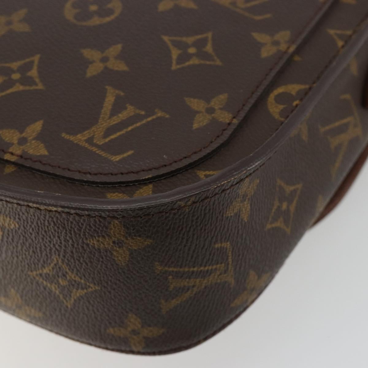 LOUIS VUITTON Monogram Saint Cloud GM Shoulder Bag M51242 LV Auth 184705