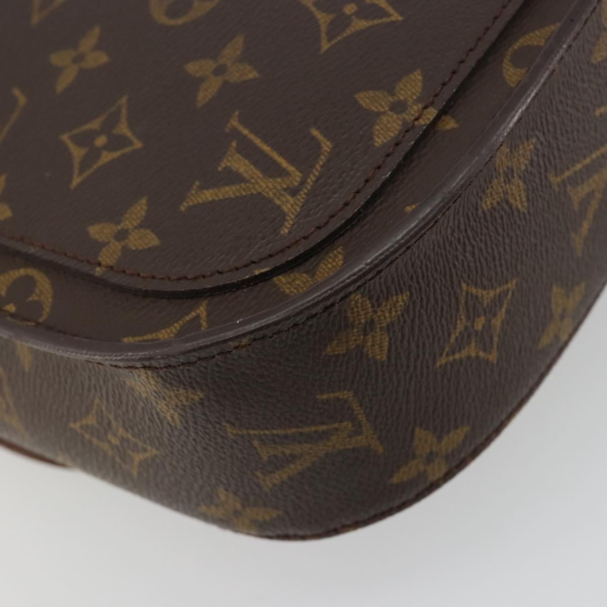 LOUIS VUITTON Monogram Saint Cloud GM Shoulder Bag M51242 LV Auth 184705