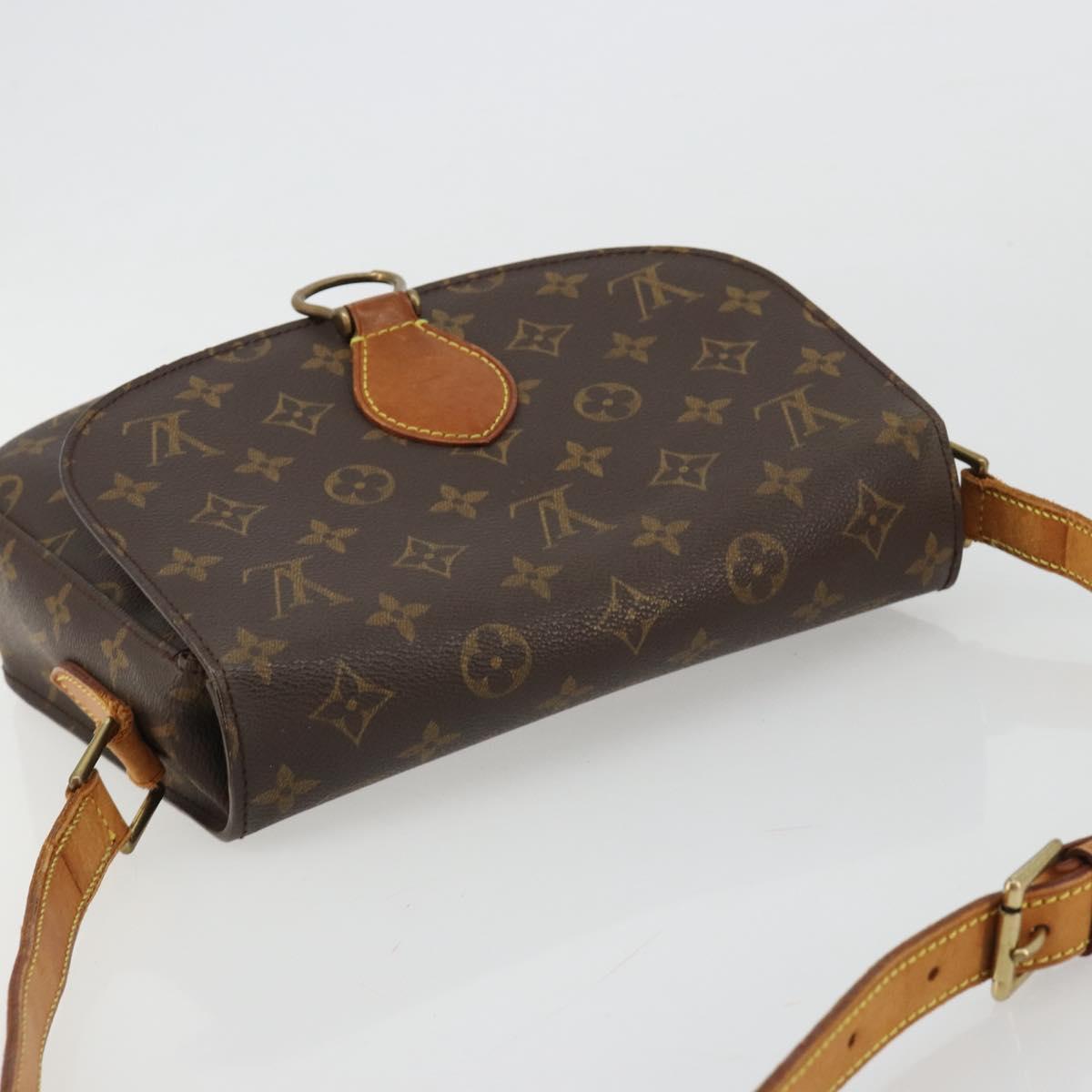 LOUIS VUITTON Monogram Saint Cloud GM Shoulder Bag M51242 LV Auth 184705