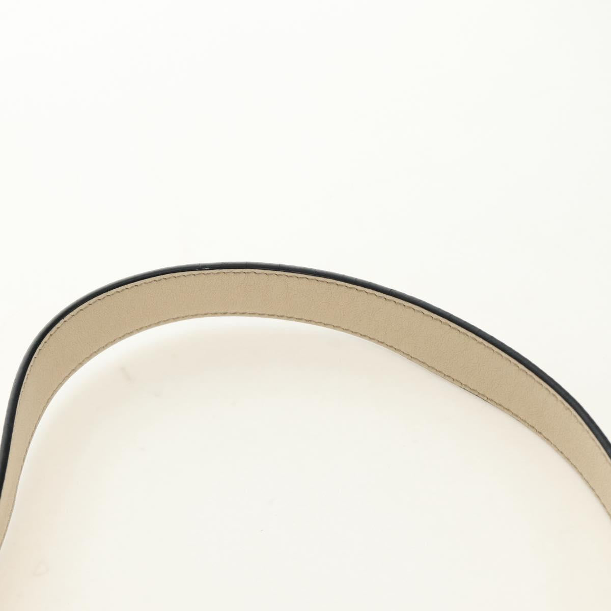 LOEWE Hammock bag Hand Bag Leather 2way Beige Auth 184708V