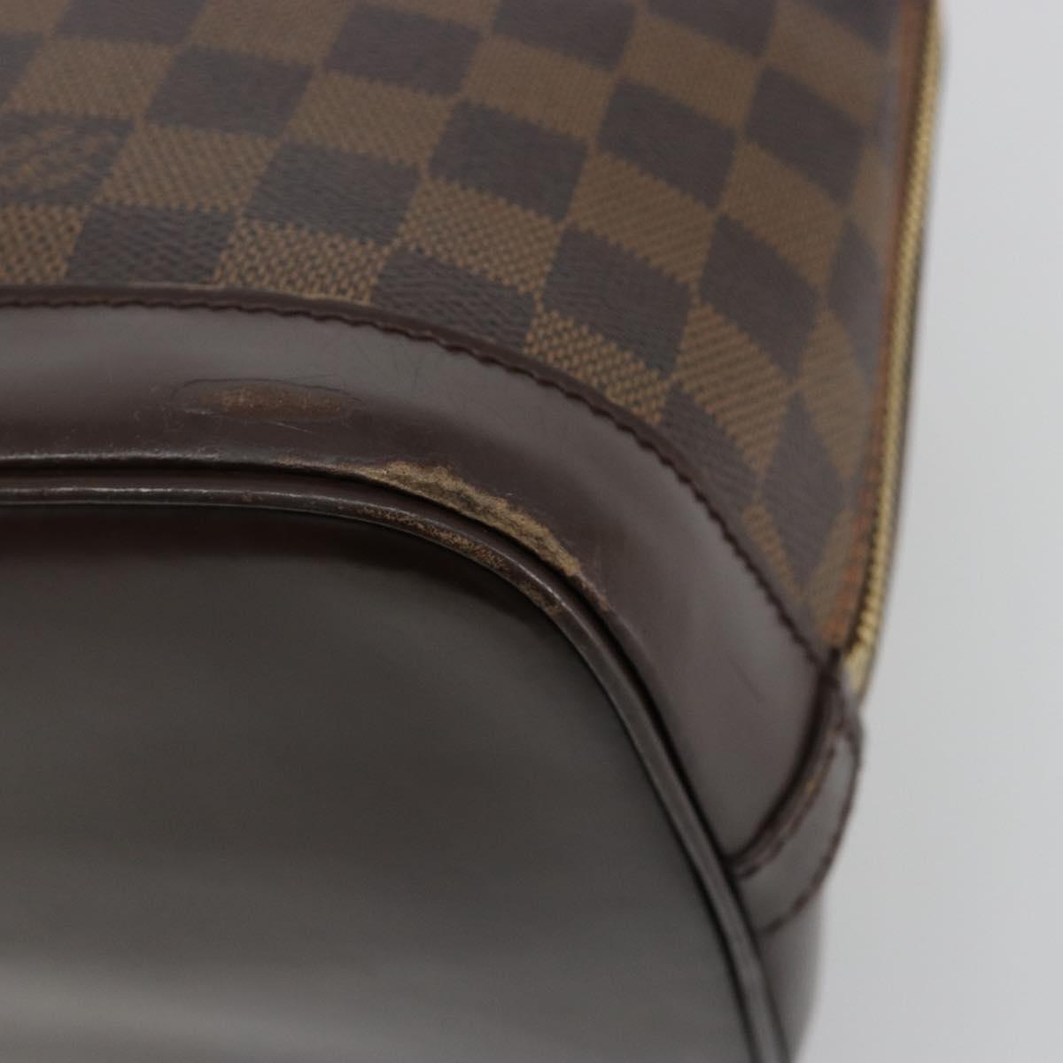 LOUIS VUITTON Damier Ebene Alma Hand Bag N51131 LV Auth 184713