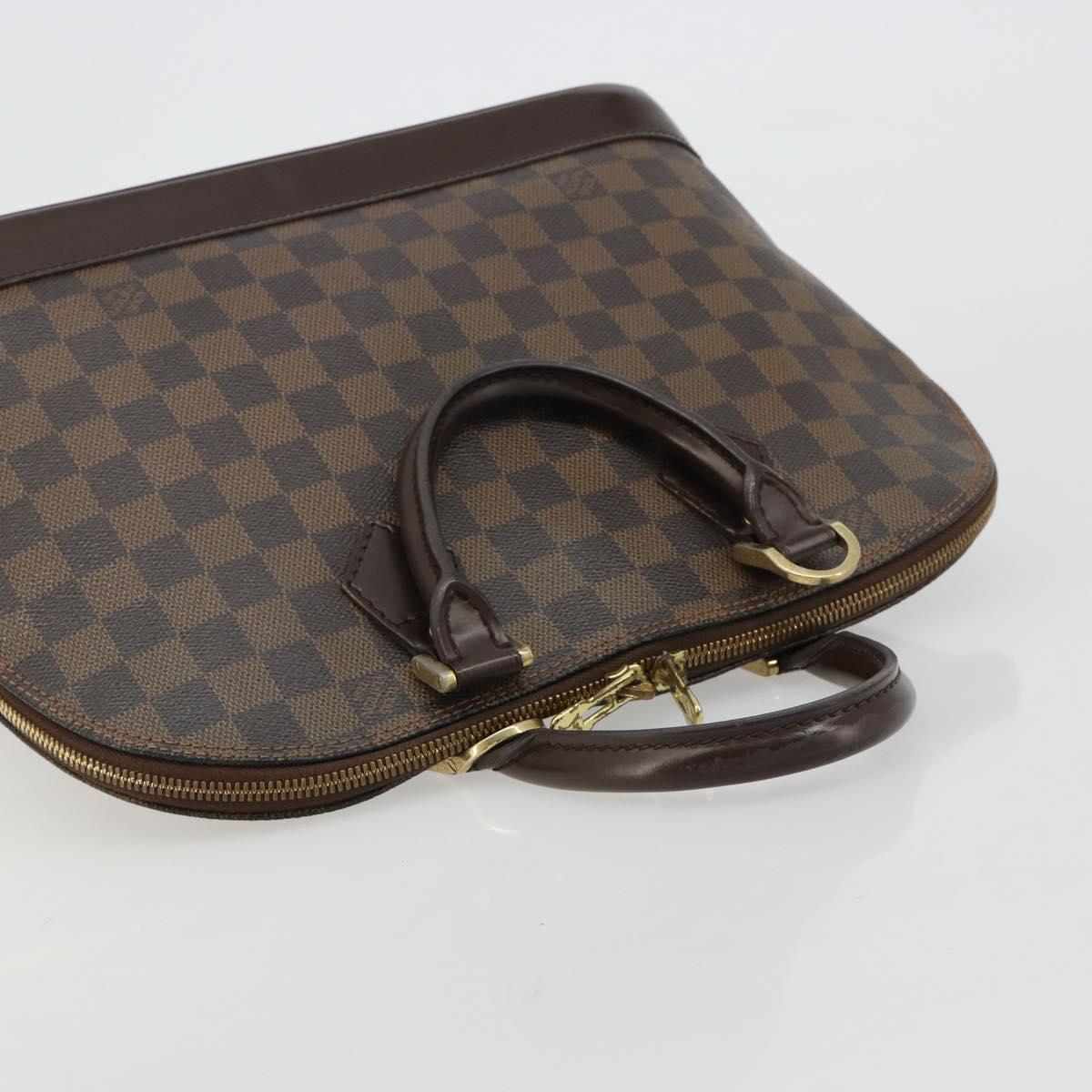 LOUIS VUITTON Damier Ebene Alma Hand Bag N51131 LV Auth 184713