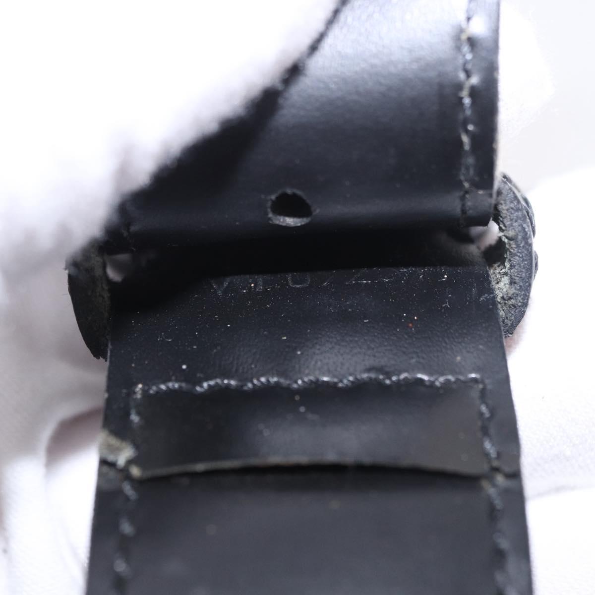 LOUIS VUITTON Epi Sac Depaule GM Shoulder Bag Black M80155 LV Auth 184715