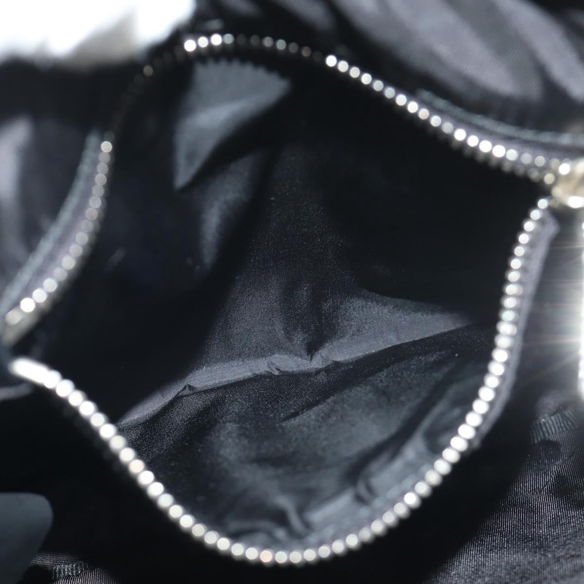 PRADA Chain Shoulder Bag Fur Pink Silver Auth 184728SAM