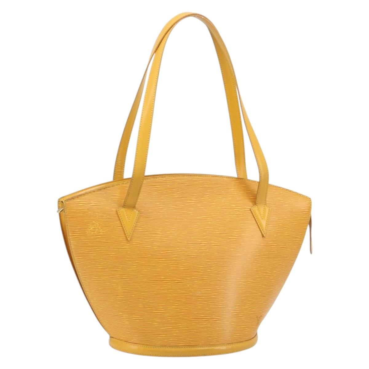 LOUIS VUITTON Epi Saint Jacques Shopping Bag Yellow M52269 LV Auth 184737