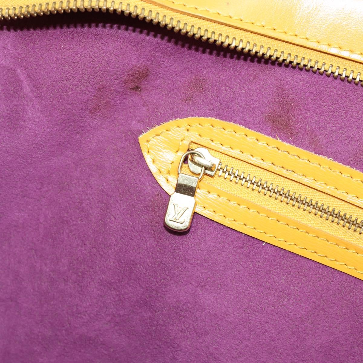 LOUIS VUITTON Epi Saint Jacques Shopping Bag Yellow M52269 LV Auth 184737