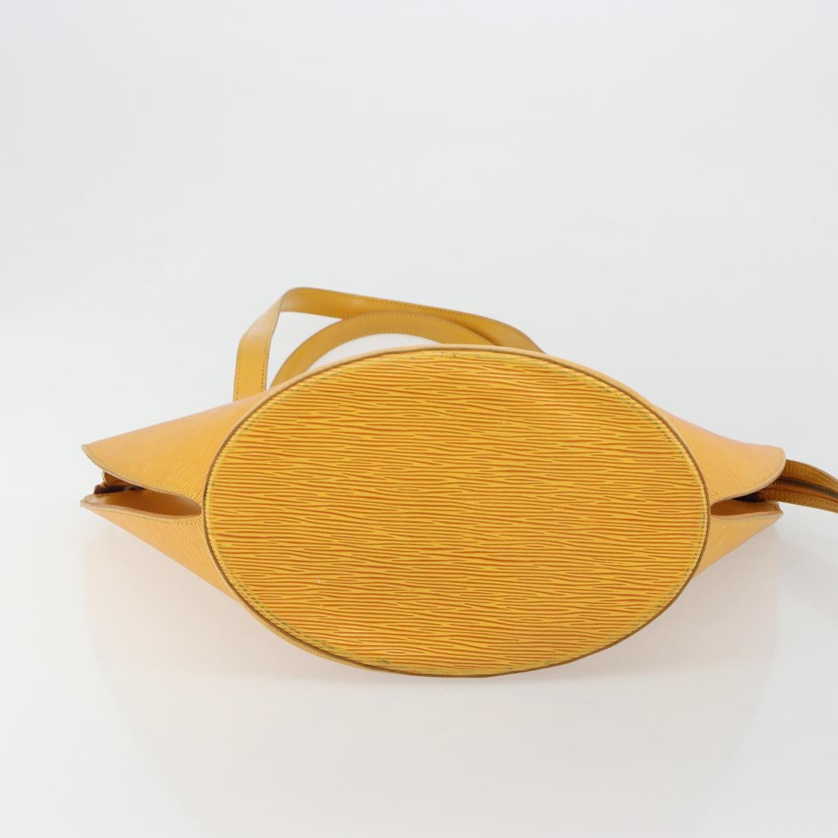 LOUIS VUITTON Epi Saint Jacques Shopping Bag Yellow M52269 LV Auth 184737