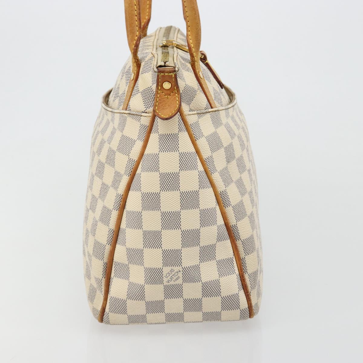 LOUIS VUITTON Damier Azur Figueri PM Shoulder Bag N41176 LV Auth 184739