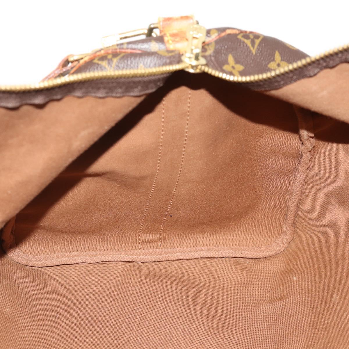 LOUIS VUITTON Monogram Keepall Bandouliere 55 Boston Bag M41414 LV Auth 184740