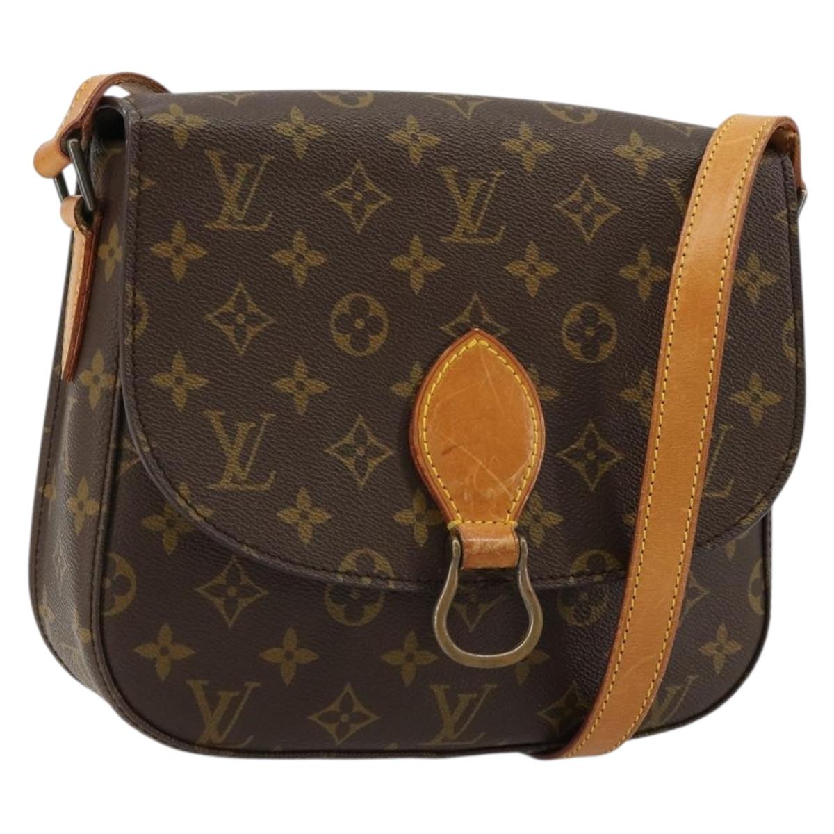 LOUIS VUITTON Monogram Saint Cloud GM Shoulder Bag M51242 LV Auth 184743A