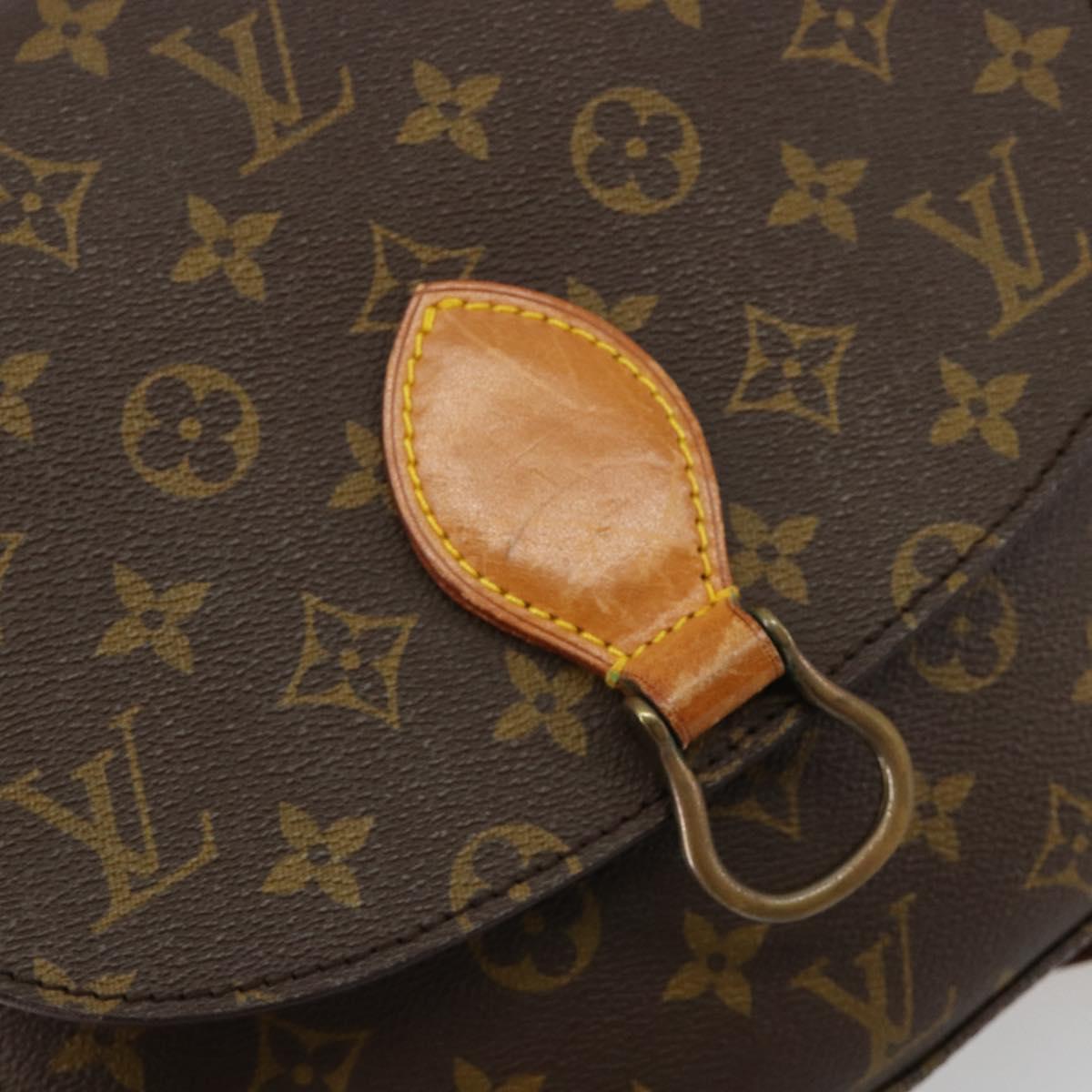 LOUIS VUITTON Monogram Saint Cloud GM Shoulder Bag M51242 LV Auth 184743A