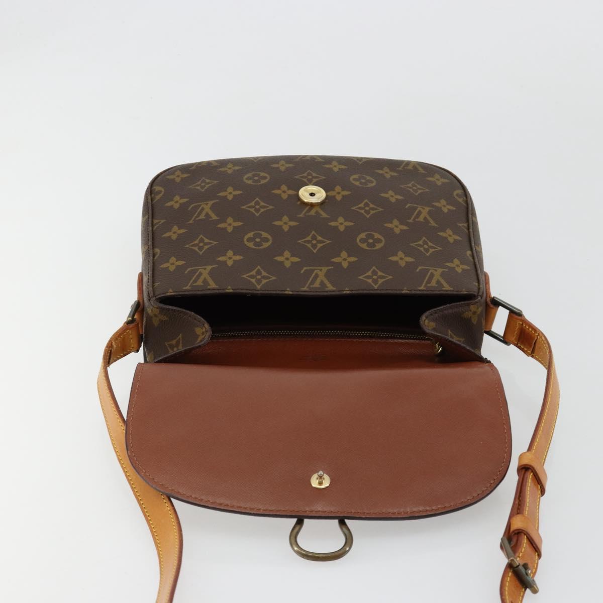 LOUIS VUITTON Monogram Saint Cloud GM Shoulder Bag M51242 LV Auth 184743A