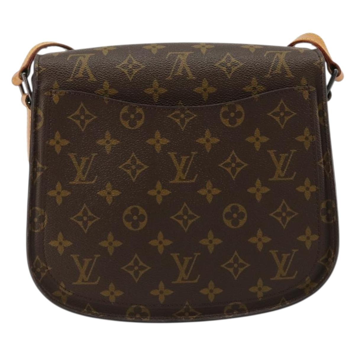 LOUIS VUITTON Monogram Saint Cloud GM Shoulder Bag M51242 LV Auth 184743A