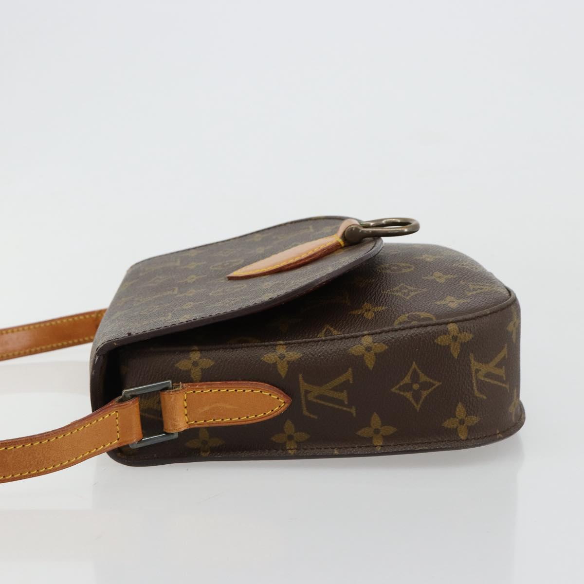 LOUIS VUITTON Monogram Saint Cloud GM Shoulder Bag M51242 LV Auth 184743A