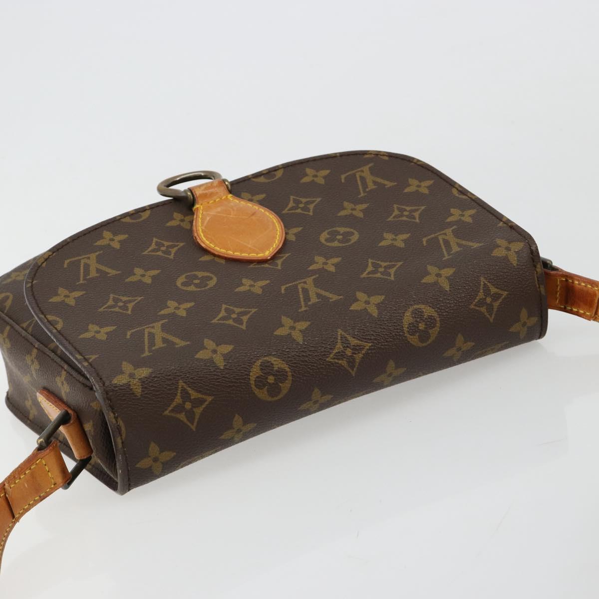 LOUIS VUITTON Monogram Saint Cloud GM Shoulder Bag M51242 LV Auth 184743A