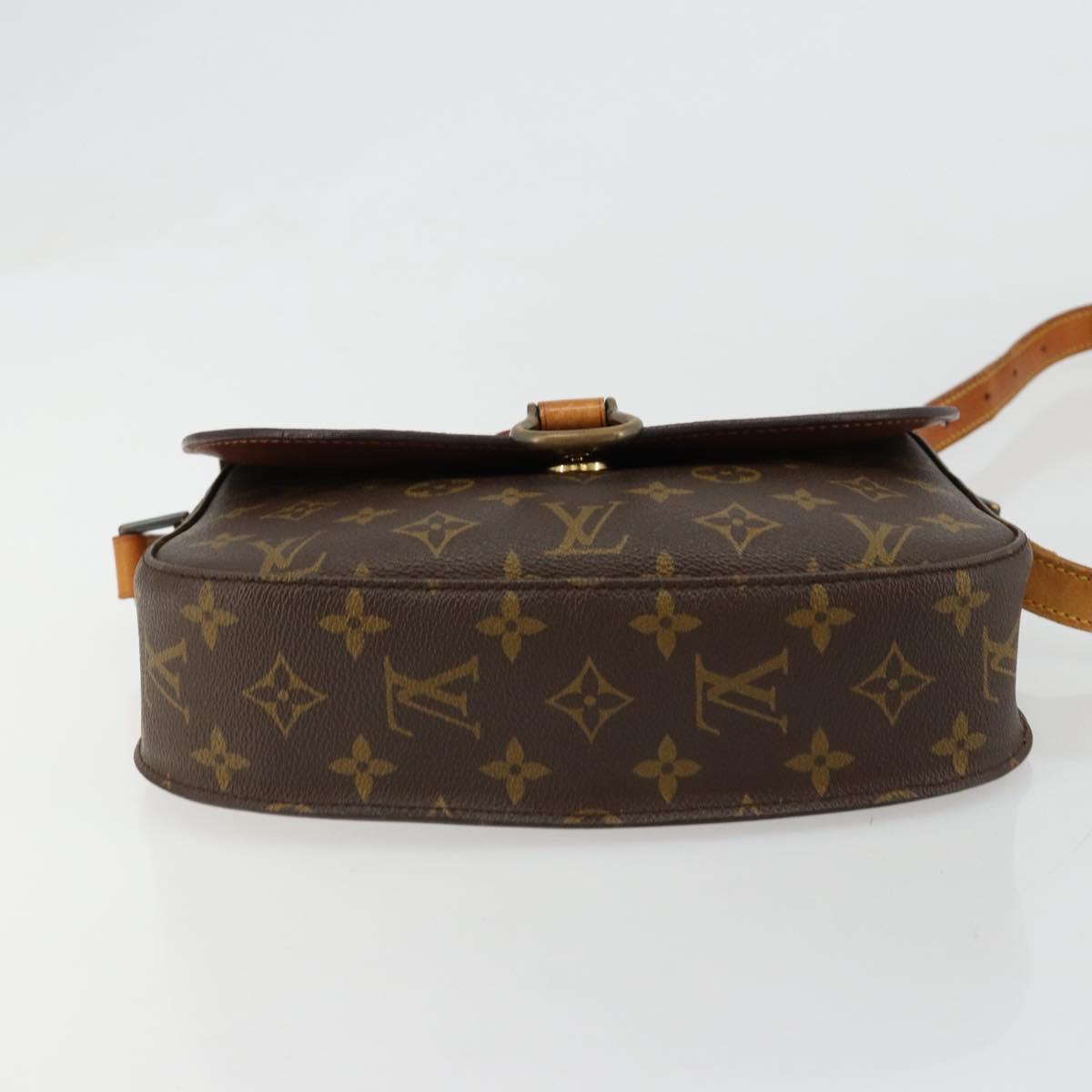 LOUIS VUITTON Monogram Saint Cloud GM Shoulder Bag M51242 LV Auth 184743A