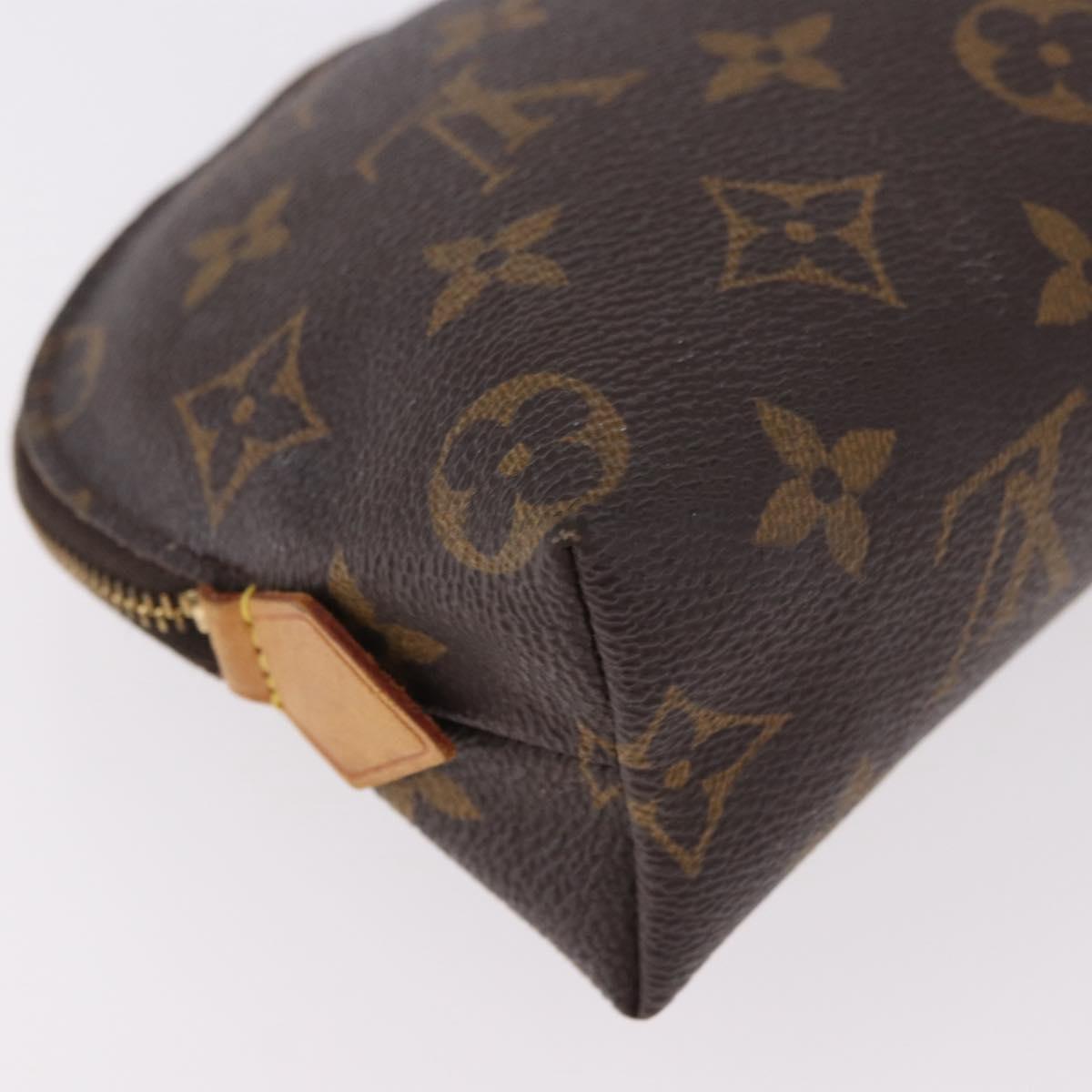 LOUIS VUITTON Monogram Pochette Cosmetic PM Pouch M43998 LV Auth 184751