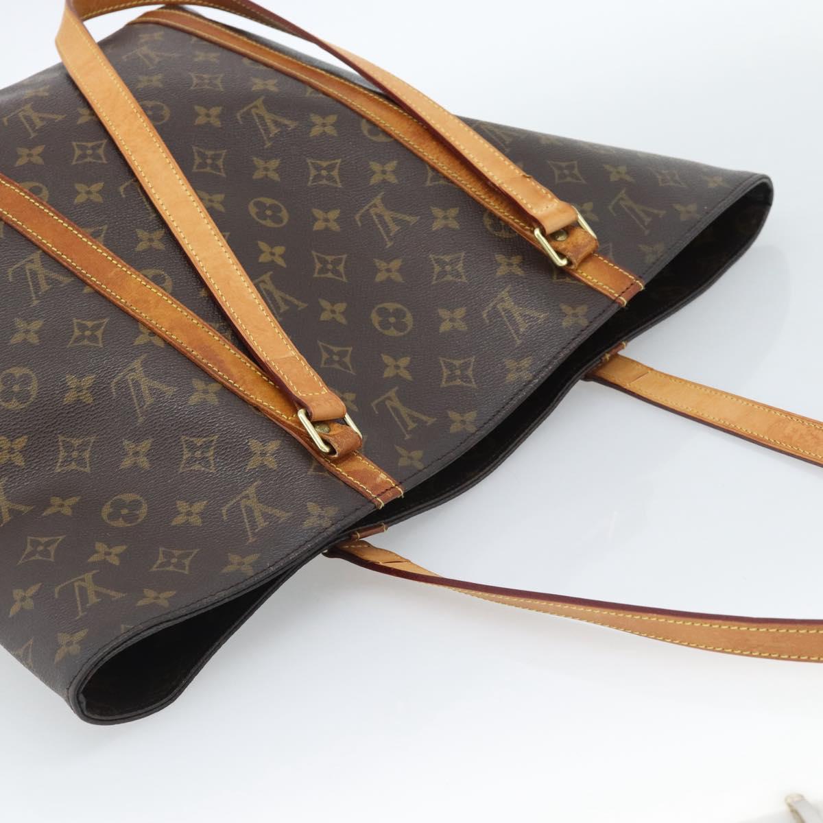 LOUIS VUITTON Monogram Sac Shopping Tote Bag M51108 LV Auth 184771