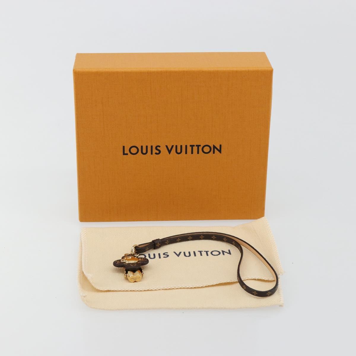 LOUIS VUITTON Monogram Vivienne Bag Charm M02177 LV Auth 184779