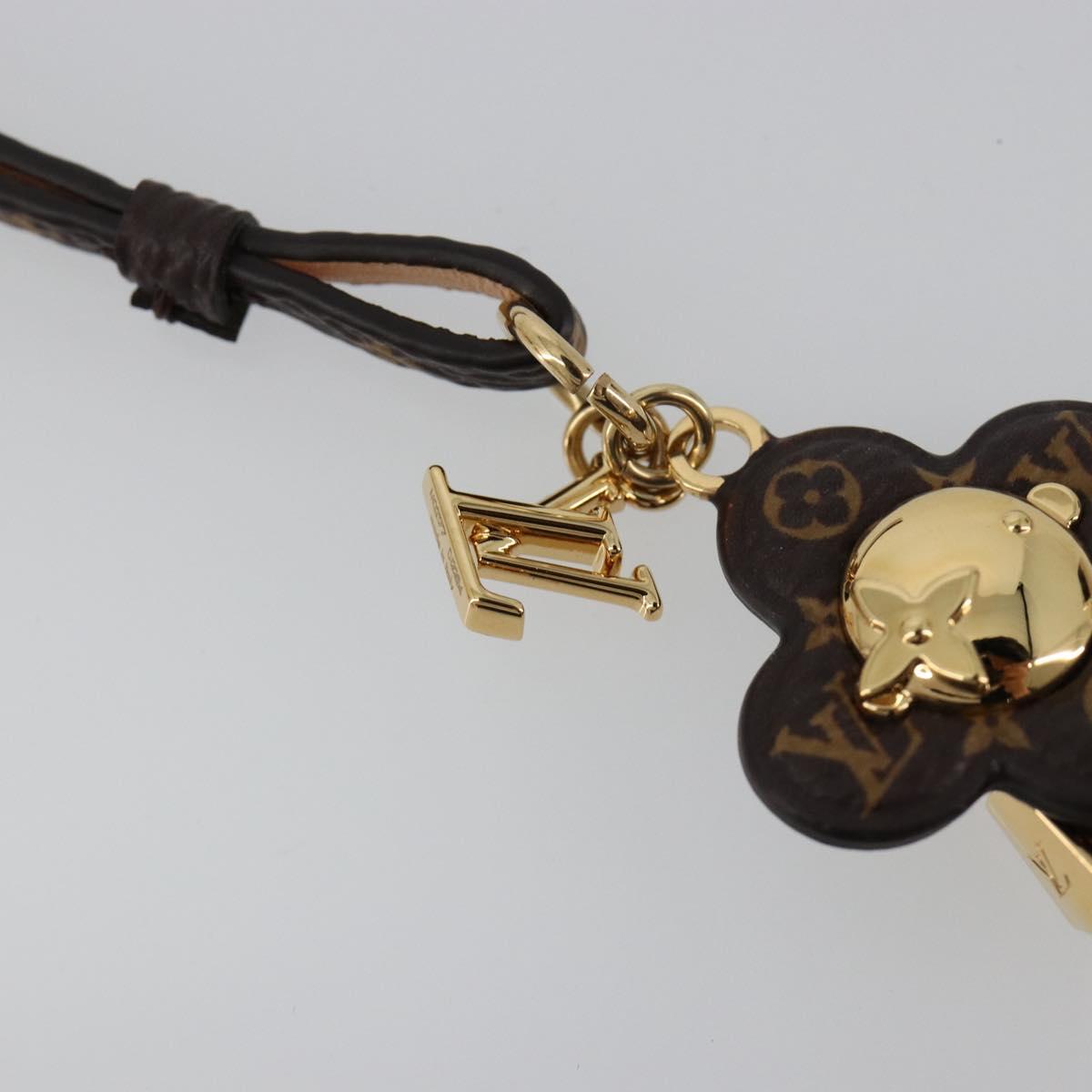 LOUIS VUITTON Monogram Vivienne Bag Charm M02177 LV Auth 184779